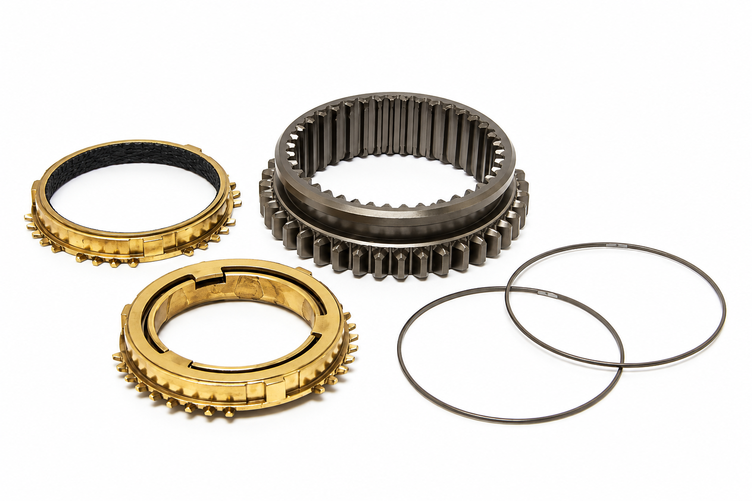 Synchrotech 92-02 Accord / 92-01 Prelude 1-2 Carbon Synchro Sleeve Set